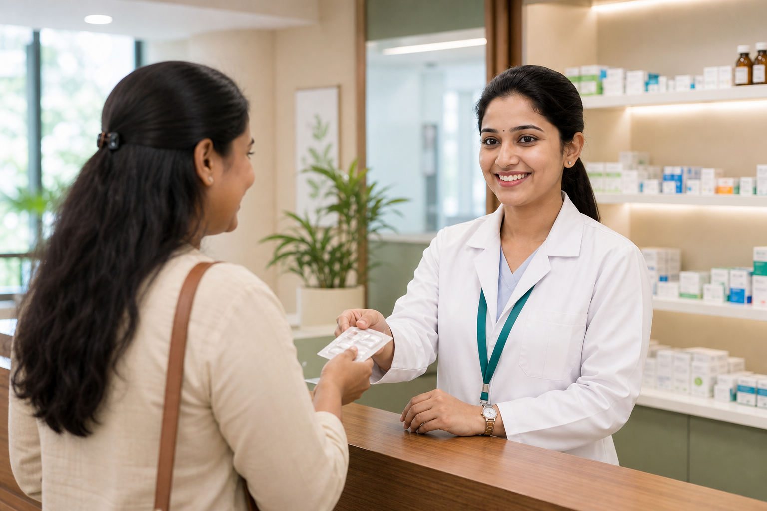 Friendly hospital pharmacy